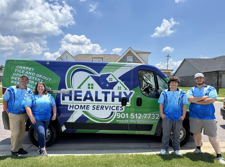 Healthy Home Services team providing professional cleaning in Millington TN and Tipton County