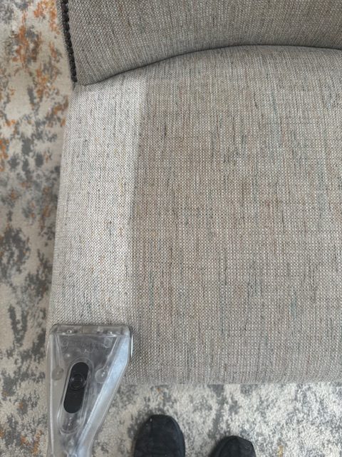 Dining room chair upholstery cleaning in Millington TN