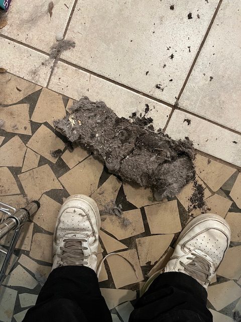 Professional dryer vent cleaning service by Healthy Home Services